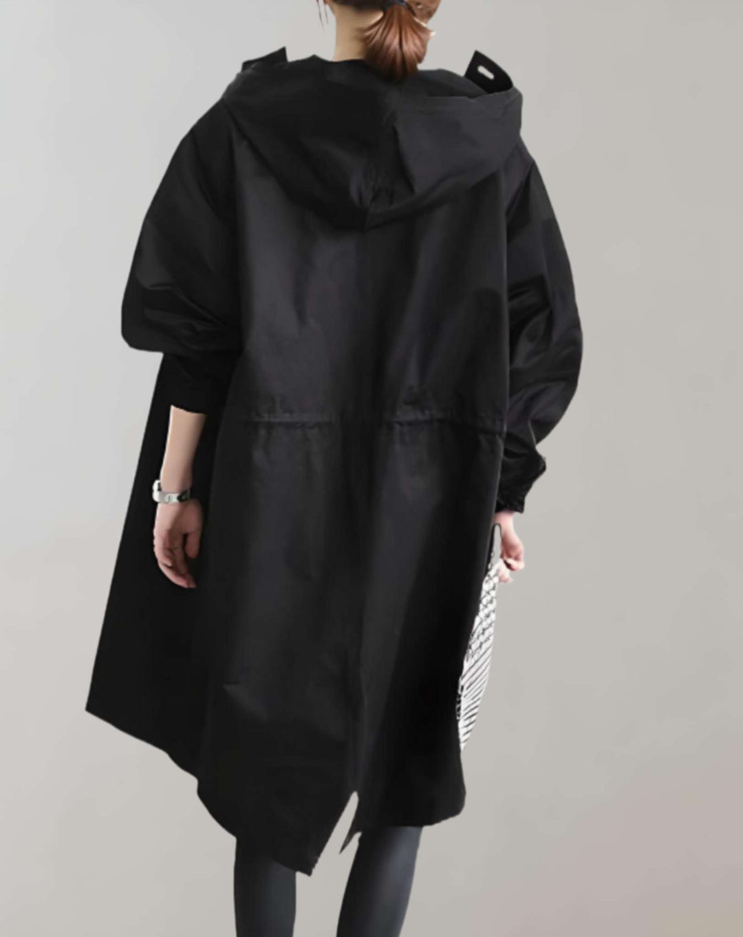 Echoarchiv | Wasserdichter und Warmer Trenchcoat mit Kapuze