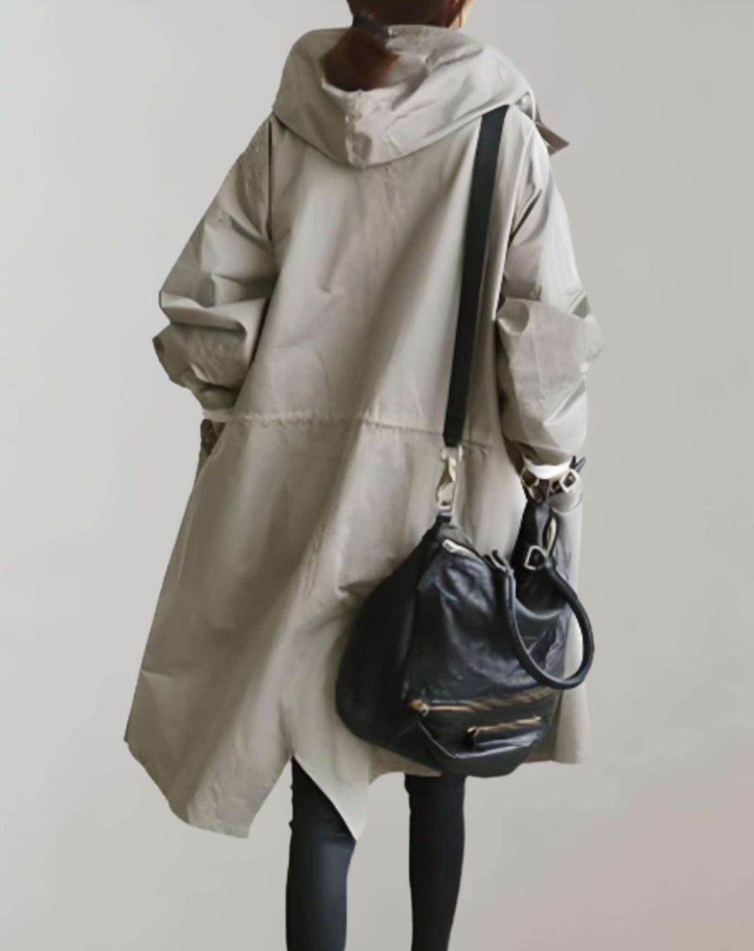 Echoarchiv | Wasserdichter und Warmer Trenchcoat mit Kapuze
