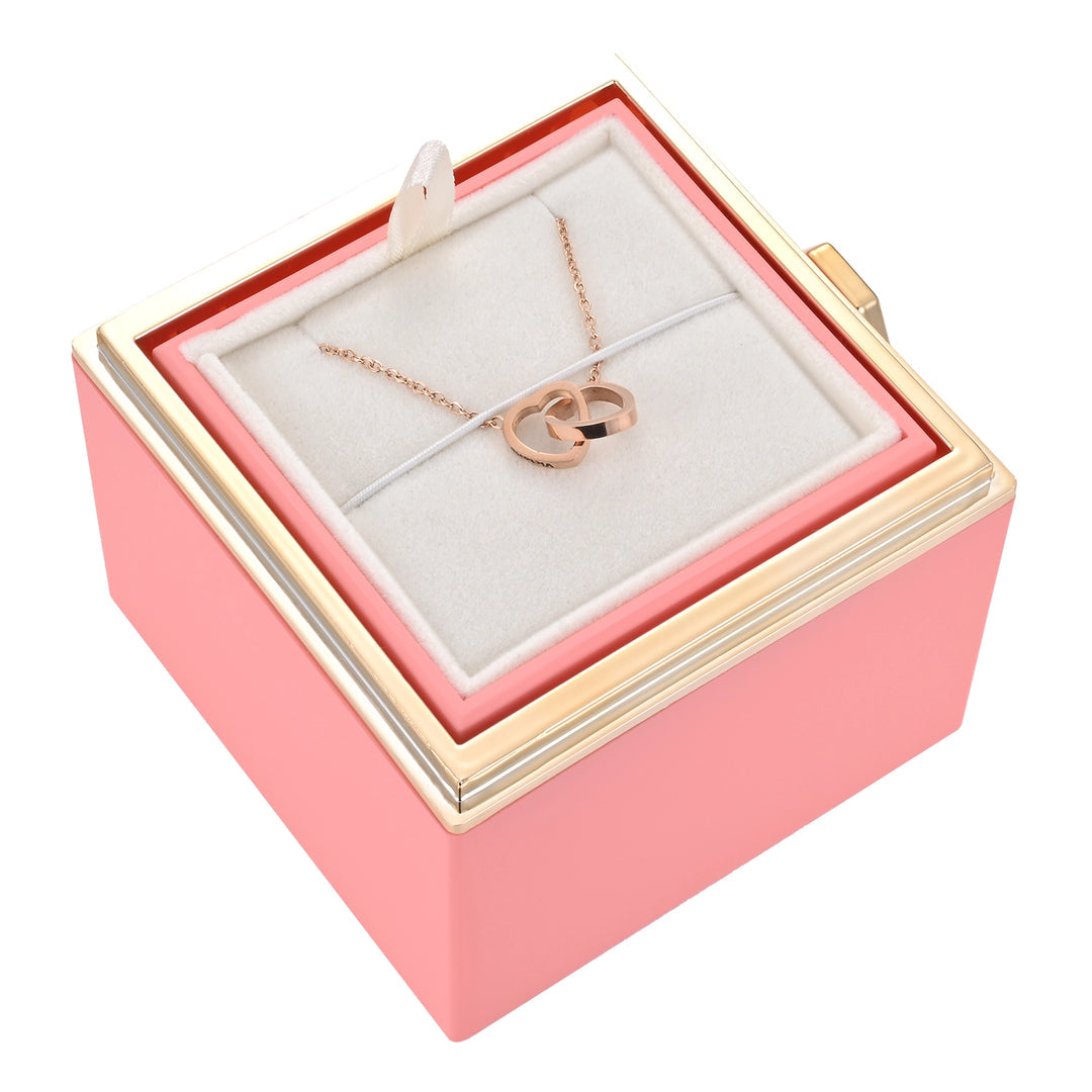 Echoarchiv| Rosenbox mit Halskette perfekt für den Valentinstag