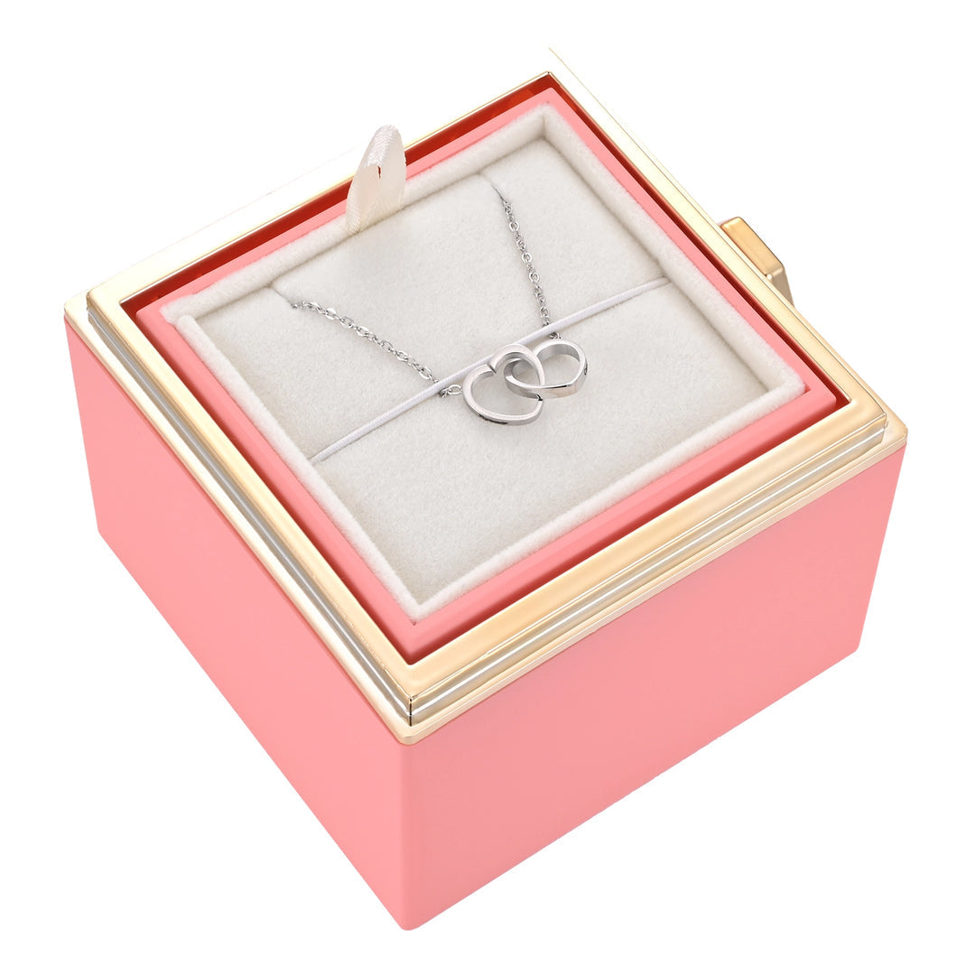 Echoarchiv| Rosenbox mit Halskette perfekt für den Valentinstag
