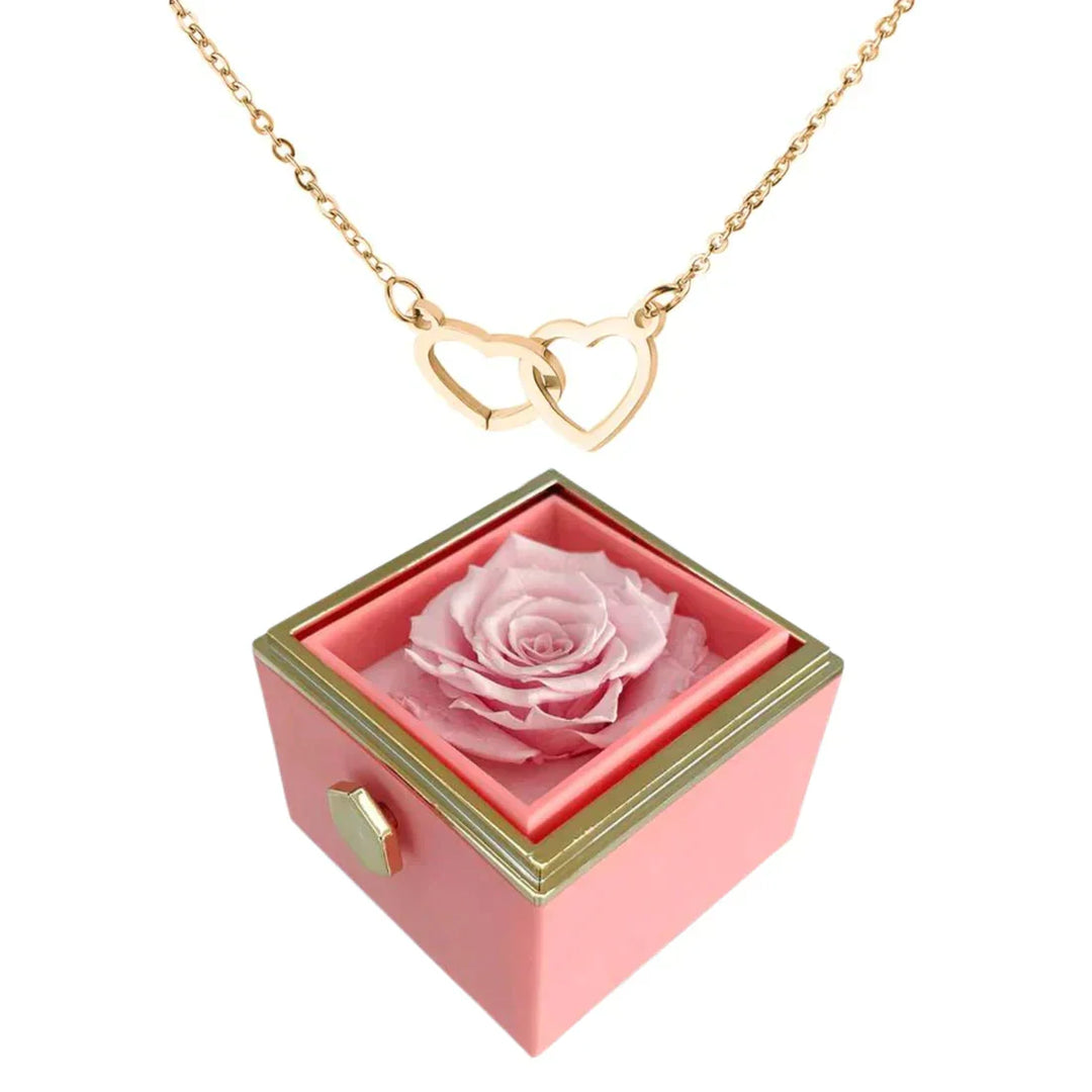 Echoarchiv| Rosenbox mit Halskette perfekt für den Valentinstag
