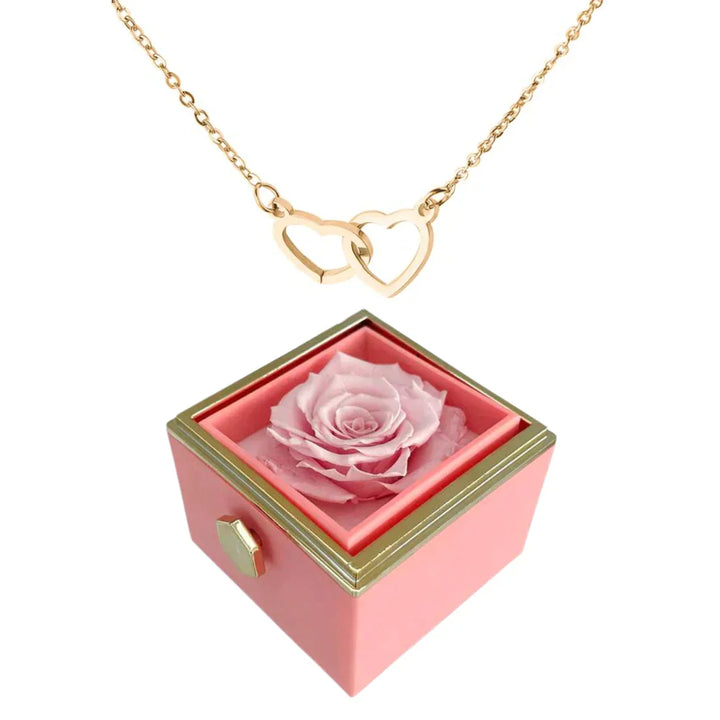 Echoarchiv| Rosenbox mit Halskette perfekt für den Valentinstag