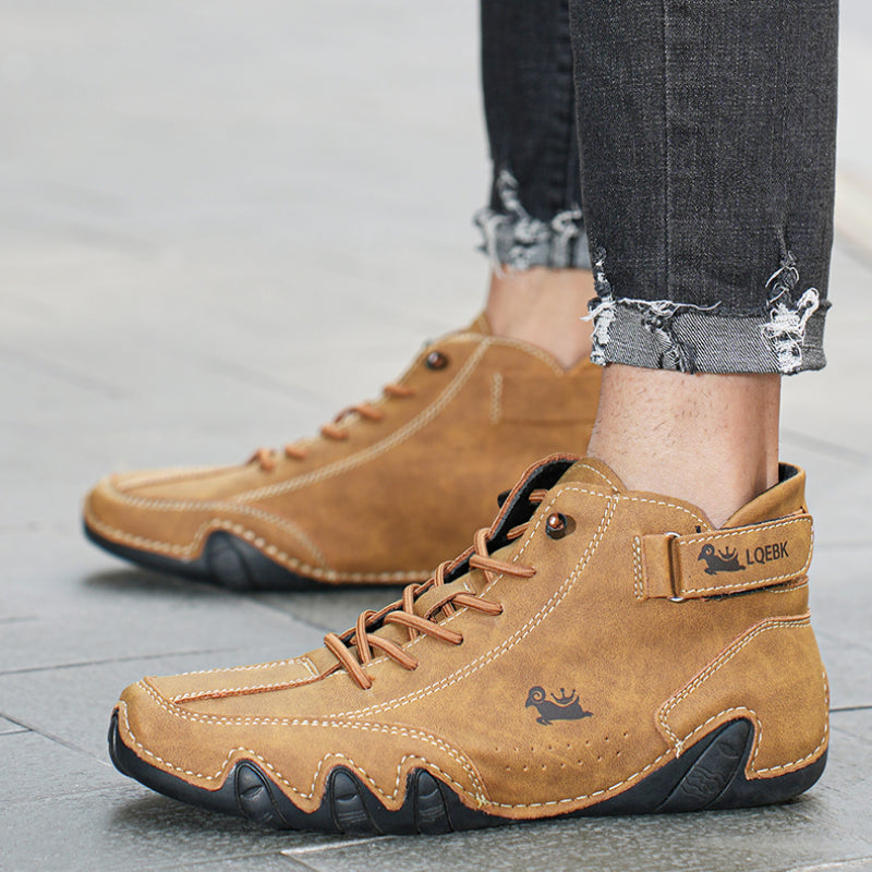 Echoarchiv | Ultra-Bequemer Rutschfester Barfußschuh Aus Echtleder (Unisex)