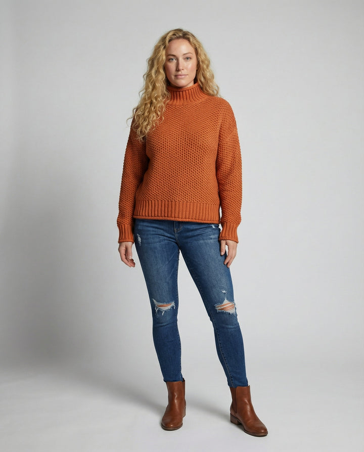 Eleganter Strickpullover