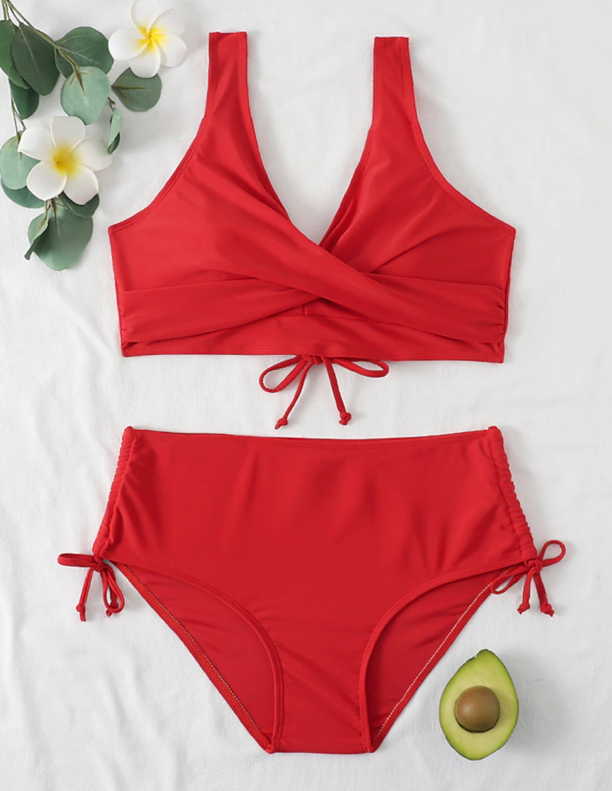 Echoarchiv | Bescheidener Bikini mit Hoher Taille