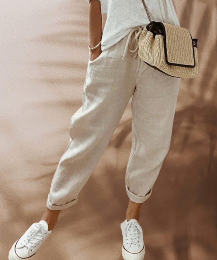 Echoarchiv | Lässige und Stylische Leinen Hose