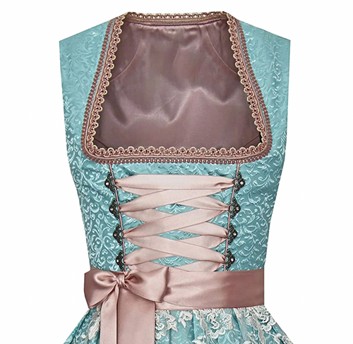 Echoarchiv | Einzigartige Damen Tracht mit Schürze Perfekt für Oktoberfest