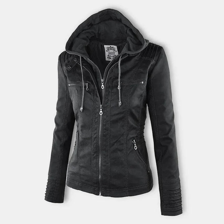 Echoarchiv | Stilvolle Motorradjacke mit Kapuze