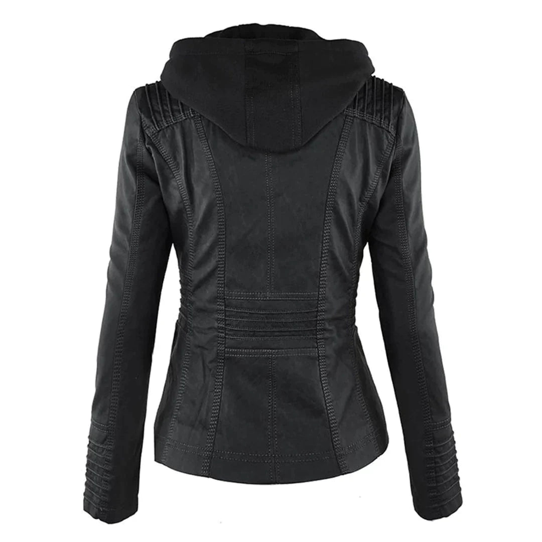 Echoarchiv | Stilvolle Motorradjacke mit Kapuze