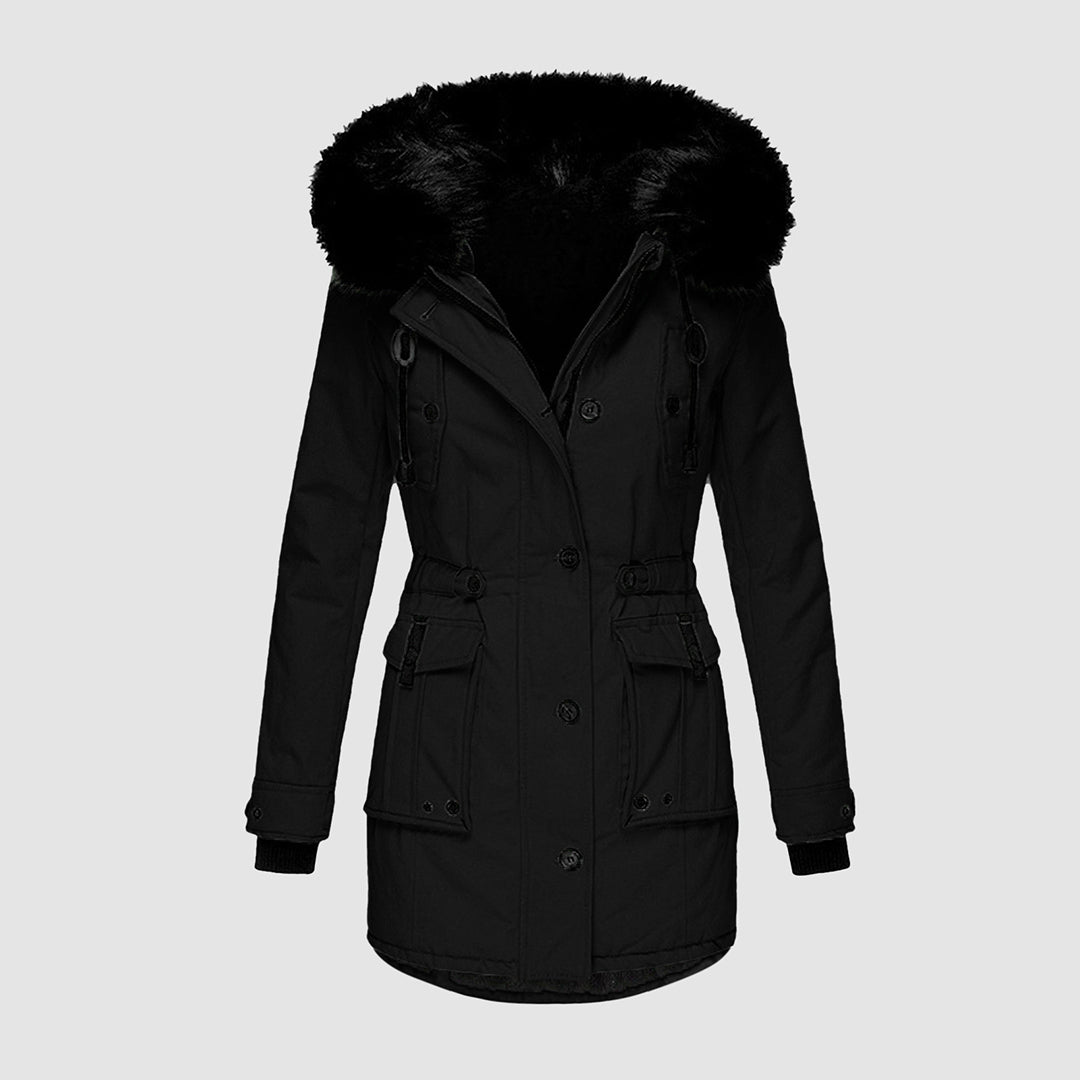 Echoarchiv | Gefütterte Wasserdichte Damen Winterjacke