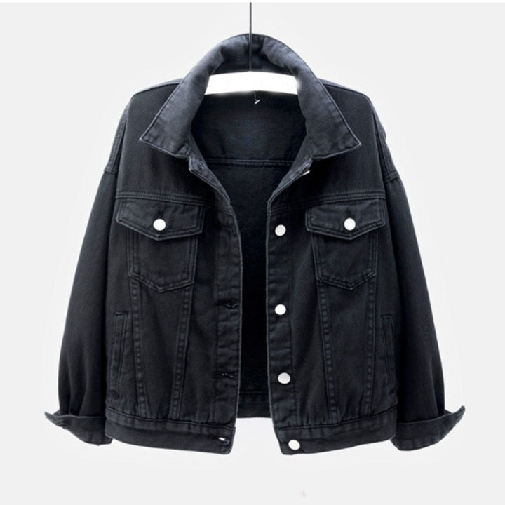 Echoarchiv | Lässige Denimjacke Baumwolle Klassisch und Zeitlos
