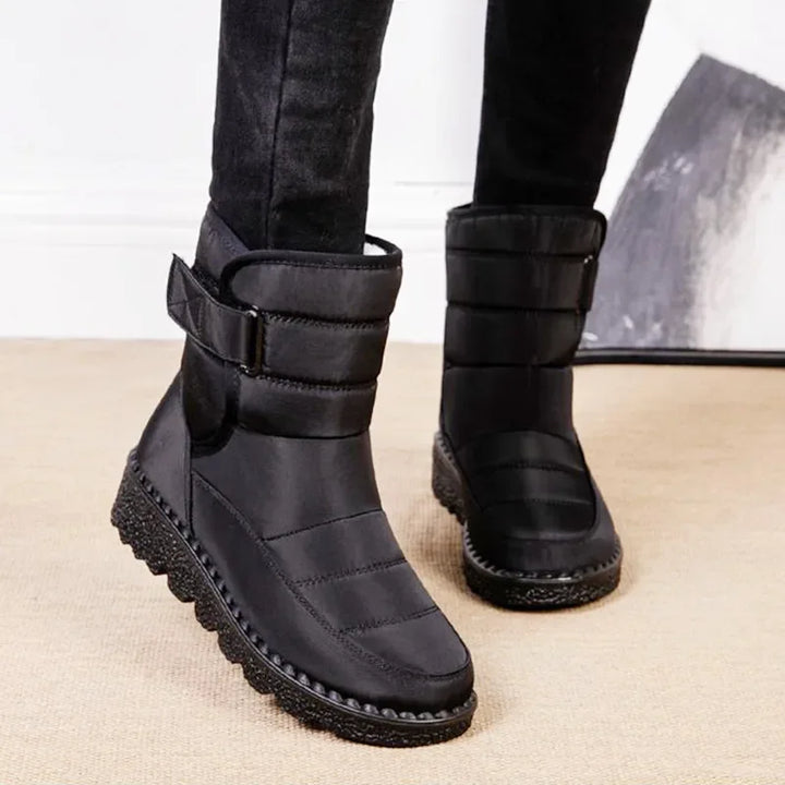Damen Wasserdichter Schneestiefel – Rutschfest & Warm | Große Größen