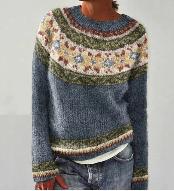 Retro-Pullover für Herbst und Winter