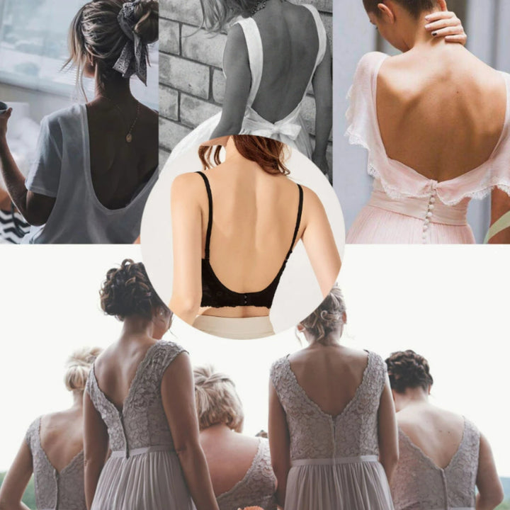 Echoarchiv | Bralette-Bh mit Unterstützung für Kleider mit Offenem Rücken