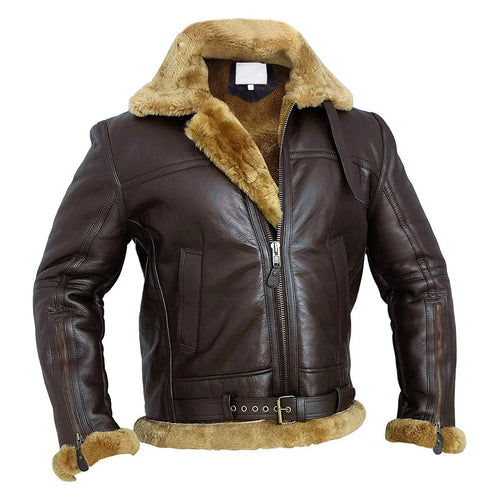 Echoarchiv | B3 - Pilotenjacke aus gewendetem Lamm für Luxus und Wärme