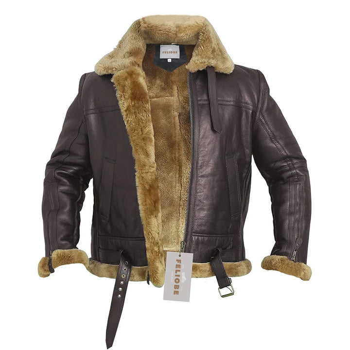 Echoarchiv | B3 - Pilotenjacke aus gewendetem Lamm für Luxus und Wärme