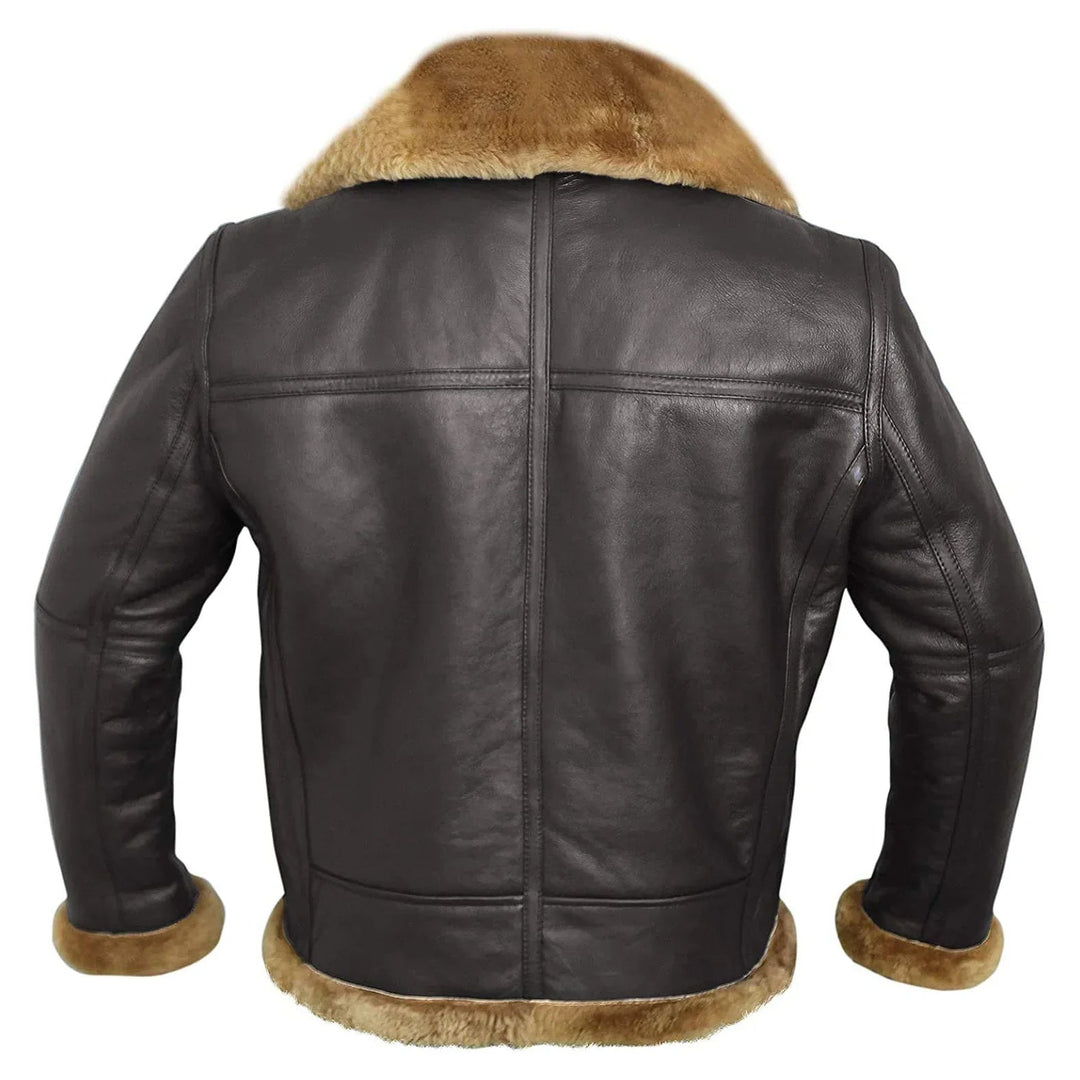 Echoarchiv | B3 - Pilotenjacke aus gewendetem Lamm für Luxus und Wärme