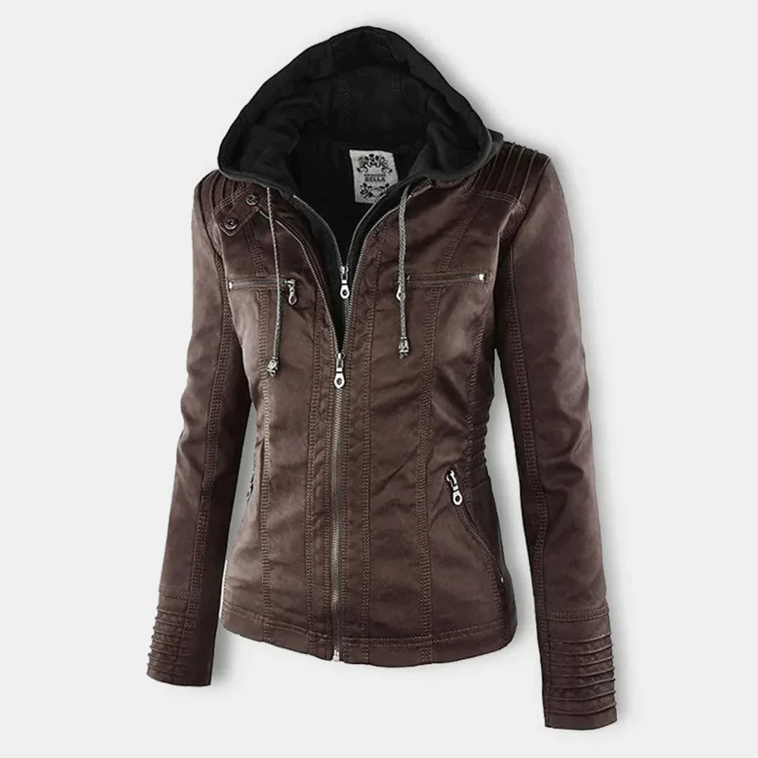 Echoarchiv | Stilvolle Motorradjacke mit Kapuze