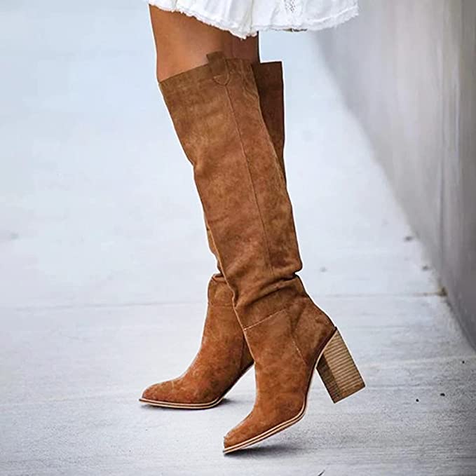 Echoarchiv | Frauen Kniefallende Stiefel