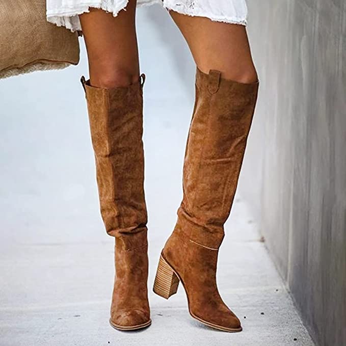 Echoarchiv | Frauen Kniefallende Stiefel