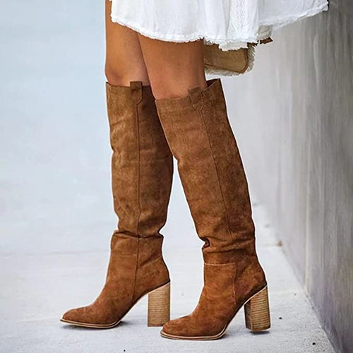 Echoarchiv | Frauen Kniefallende Stiefel