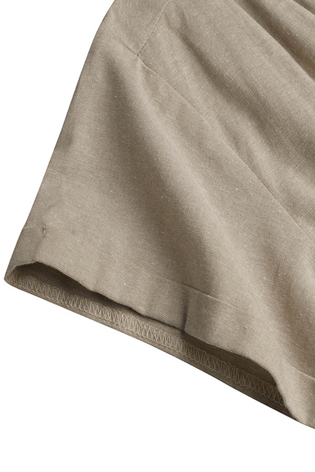 Echoarchiv | Knopf Unten Baumwoll Strandkleid