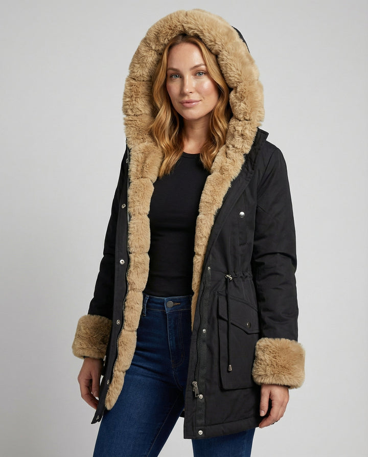Warme Damen Winterjacke | Echoarchiv