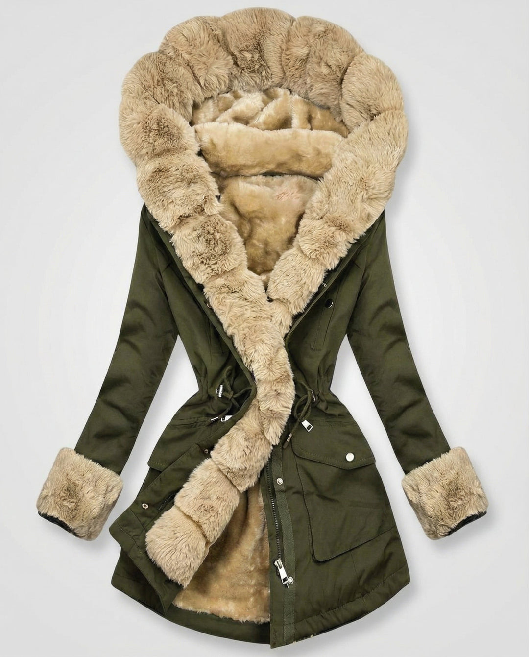 Warme Damen Winterjacke | Echoarchiv