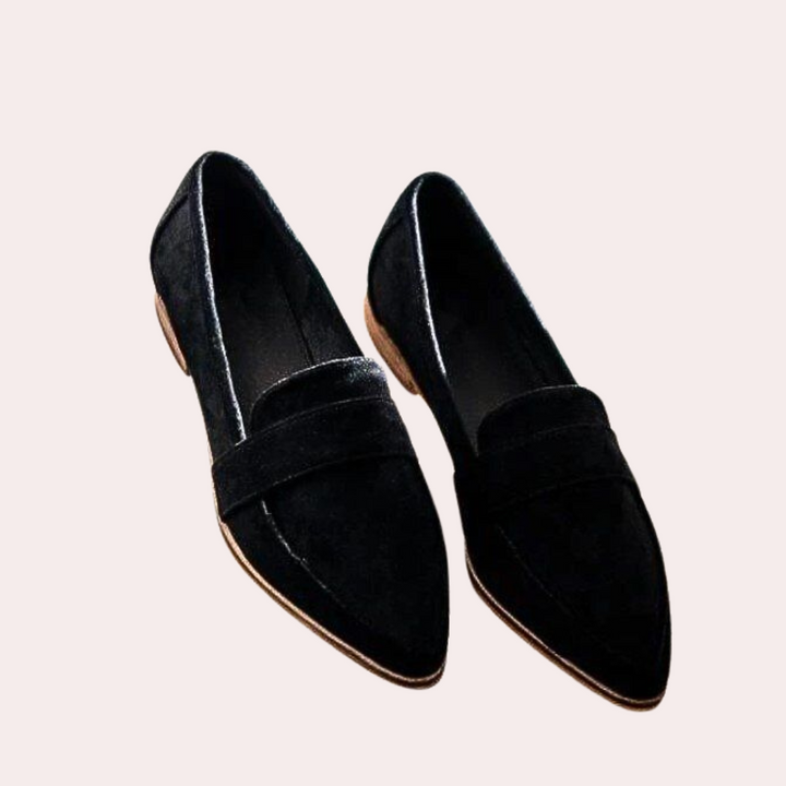 Echoarchiv | Slipper Loafers Wildlederlook für Damen
