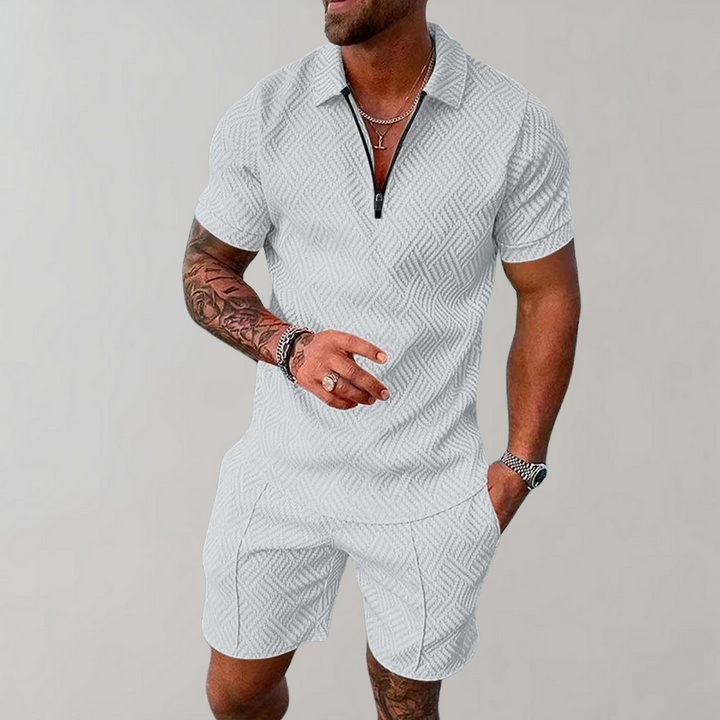 Echoarchiv | Polo- und Shorts-Set für Herren