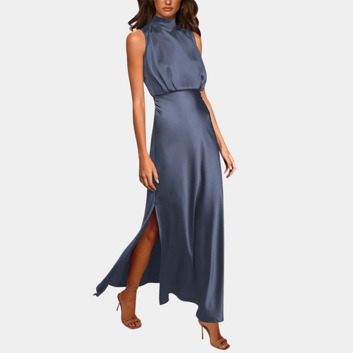 Echoarchiv | Elegantes Damenkleid Mit Schlitz