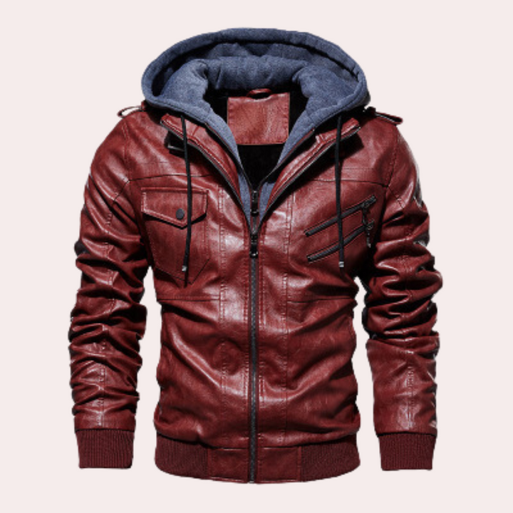 Echoarchiv | Stilvolle Herrenjacke mit Kapuze