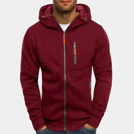 Echoarchiv | Herren SwEchoarchivtshirt mit Kapuze Und Reißverschluss