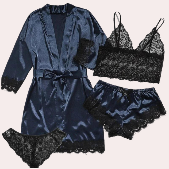 4-Teilige Lingerie-Kleid – Élanora
