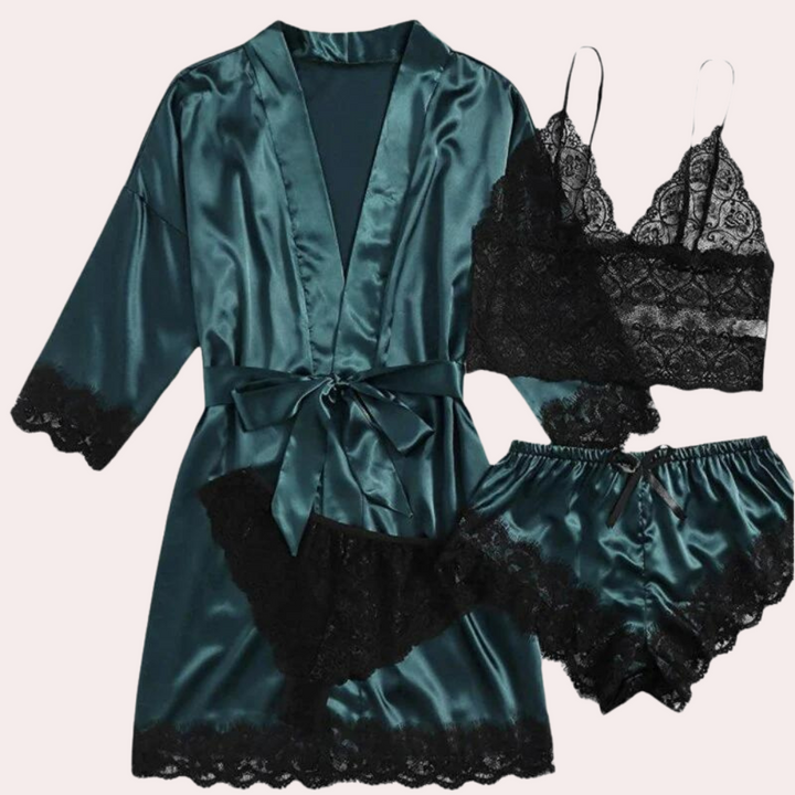 4-Teilige Lingerie-Kleid – Élanora