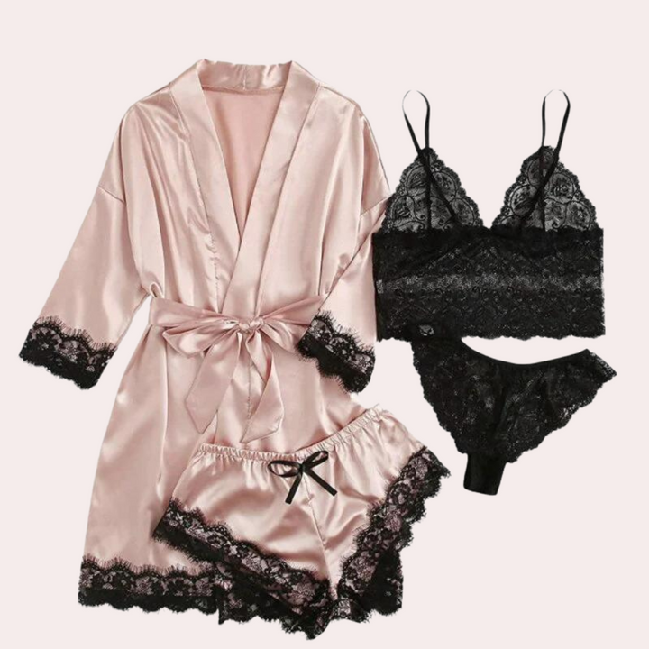 4-Teilige Lingerie-Kleid – Élanora