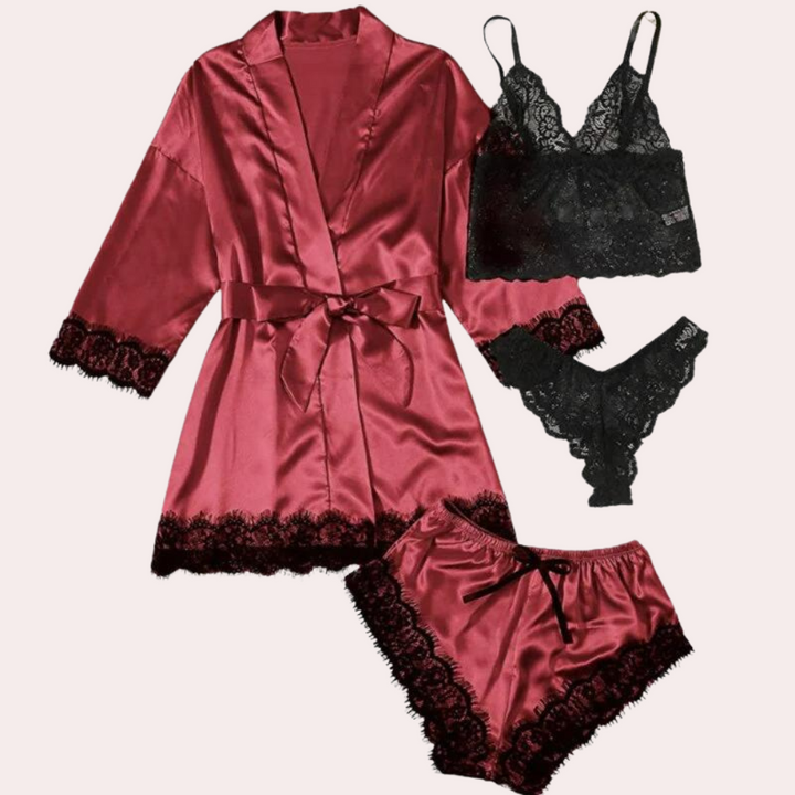 4-Teilige Lingerie-Kleid – Élanora