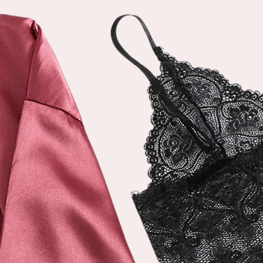 4-Teilige Lingerie-Kleid – Élanora
