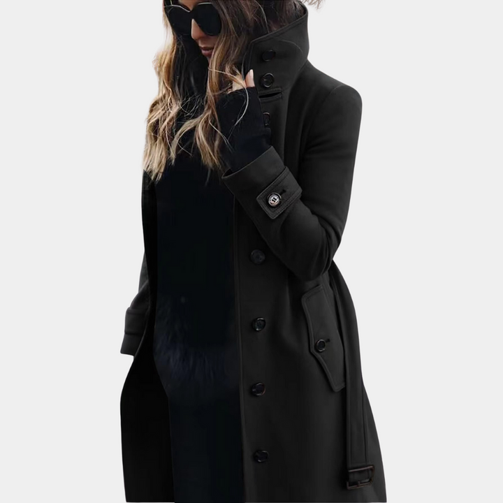 Echoarchiv - Stilvoller und warmer Trenchcoat für Frauen