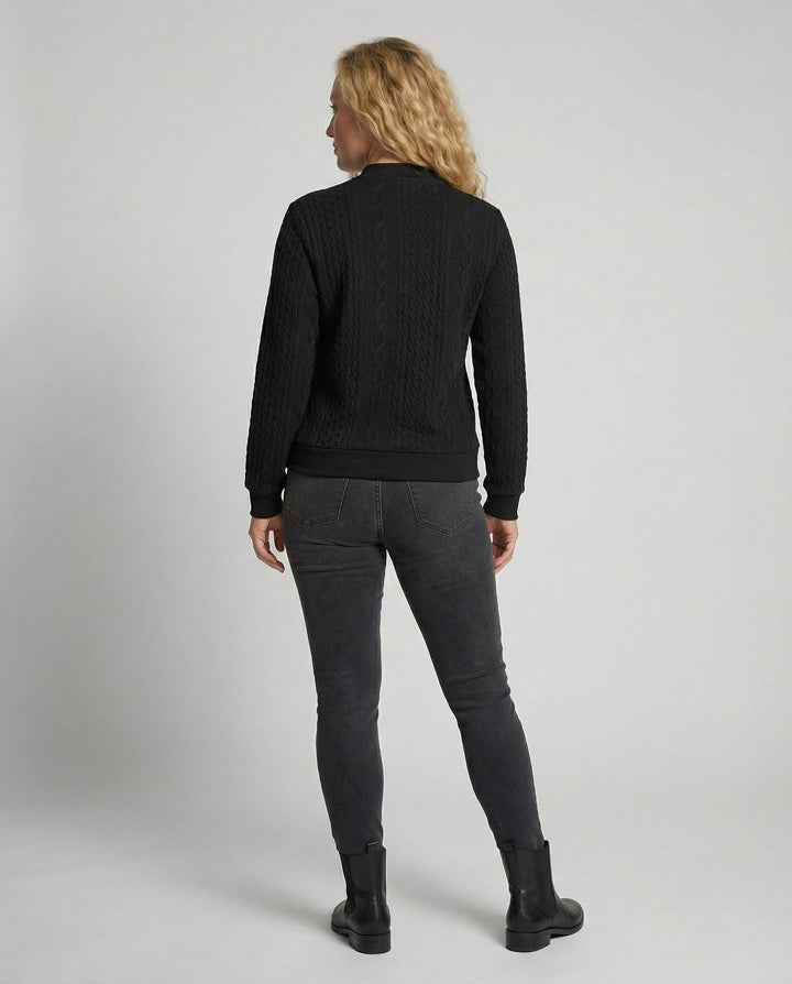 Echoarchiv | Weicher Casual-Pullover Mit Textur Für Damen