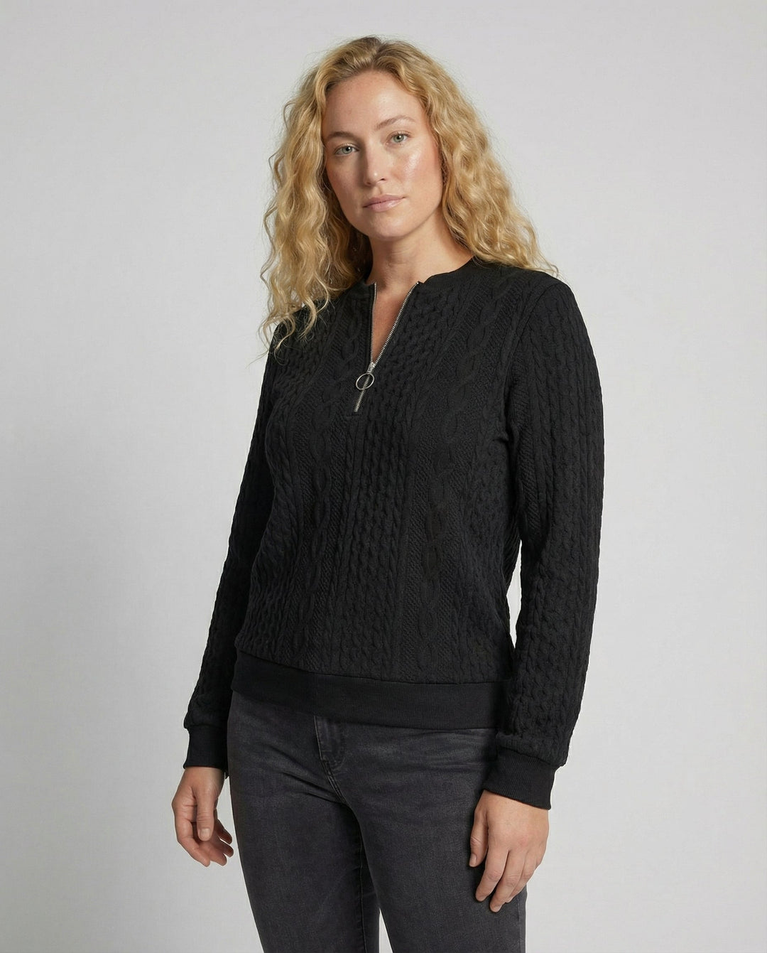 Echoarchiv | Weicher Casual-Pullover Mit Textur Für Damen