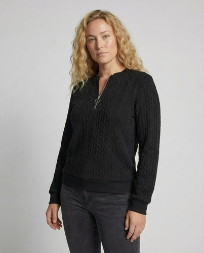 Echoarchiv | Weicher Casual-Pullover Mit Textur Für Damen