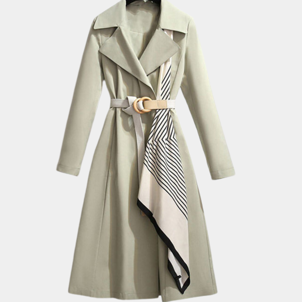 Eleganter Trenchcoat - Gürtel Vielseitiger Luxus – Avérine