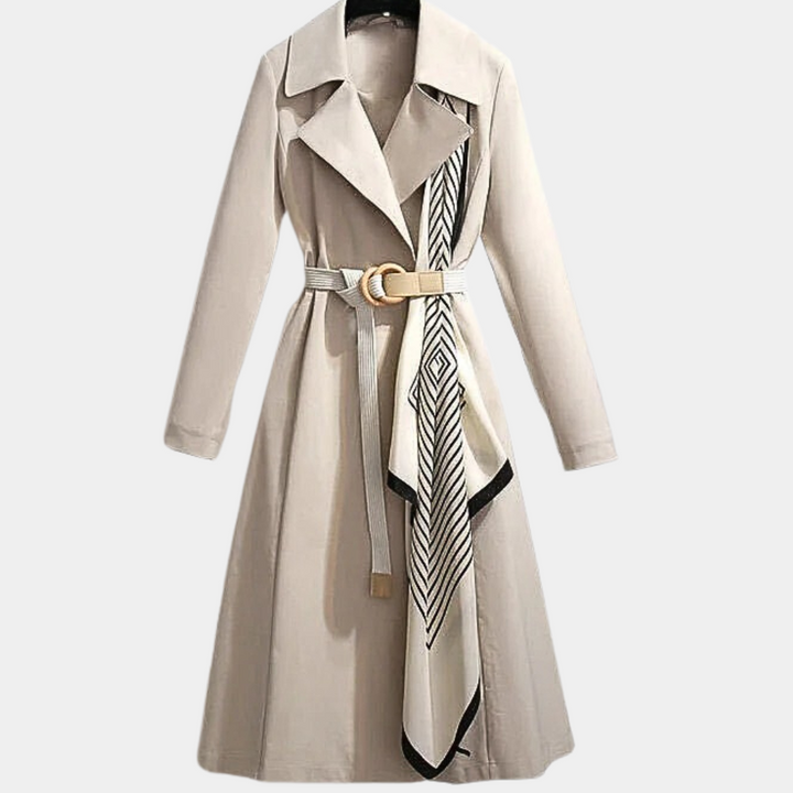 Eleganter Trenchcoat - Gürtel Vielseitiger Luxus – Avérine