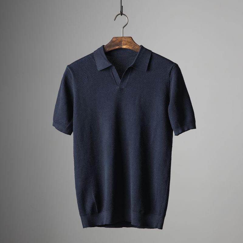 Poloshirt Charleston Aus Baumwolle Peru – Cavello