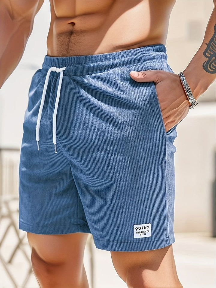 Echoarchiv | Lässige Cord-Herrenshorts mit Kordelzug