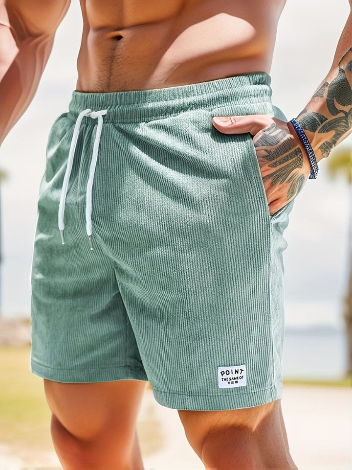 Echoarchiv | Lässige Cord-Herrenshorts mit Kordelzug