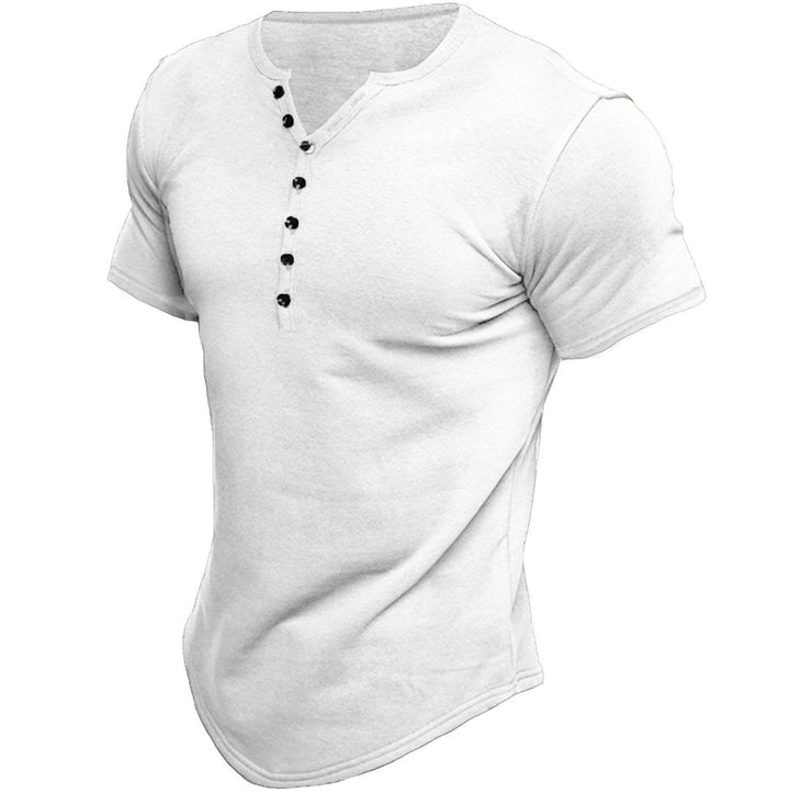 Echoarchiv | Kurzarm Henley Shirt
