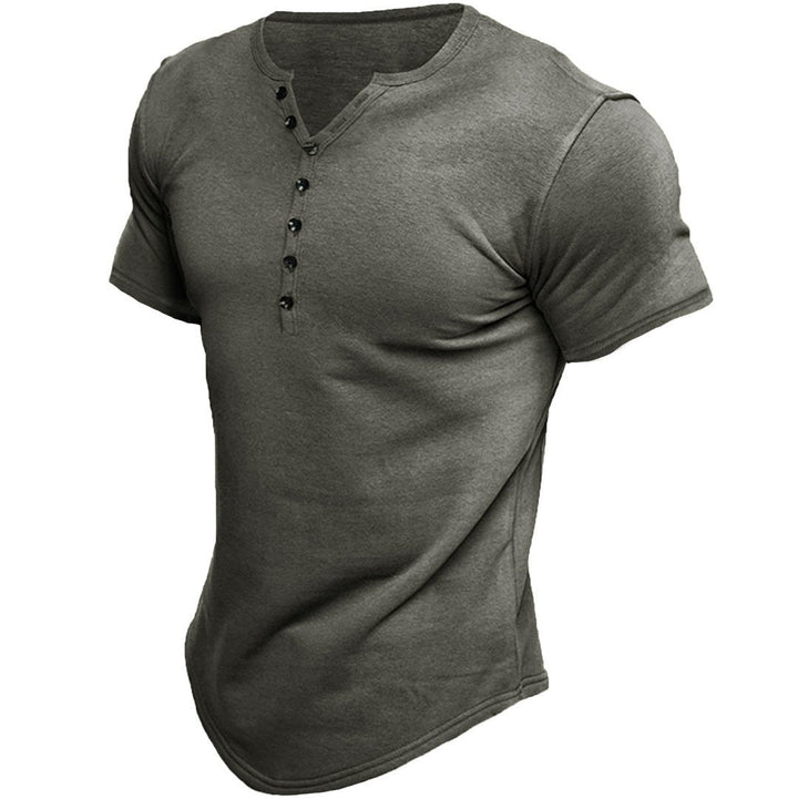 Echoarchiv | Kurzarm Henley Shirt