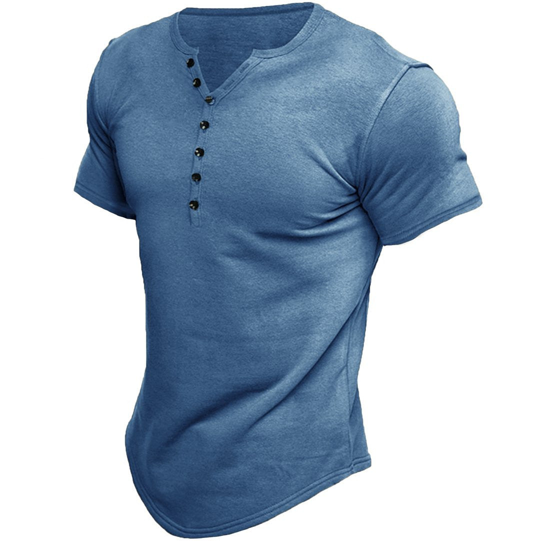 Echoarchiv | Kurzarm Henley Shirt